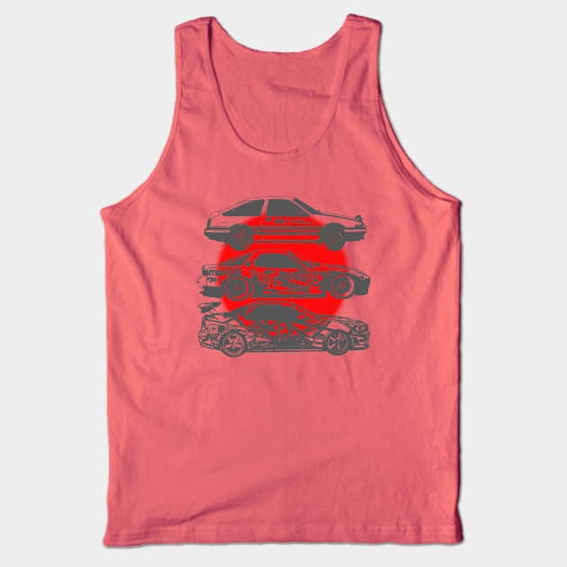 Japan Pride! Tank Top by RodeoEmpire